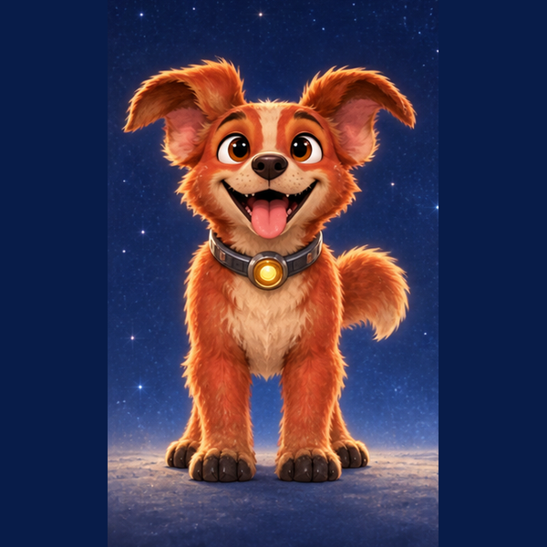 Bark, the playful protective Mars speedster