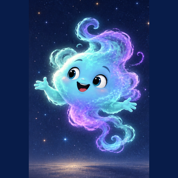 Cloud, the colour-changing friend from Jupiter