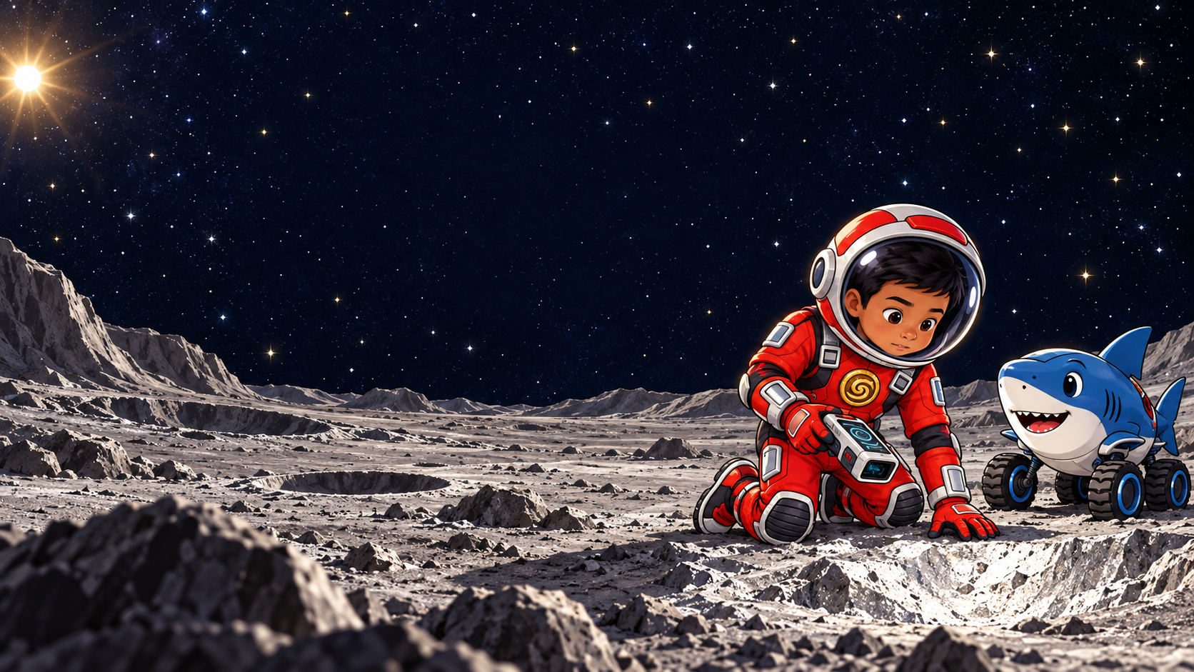 Gavin and Denny investigating Mercury